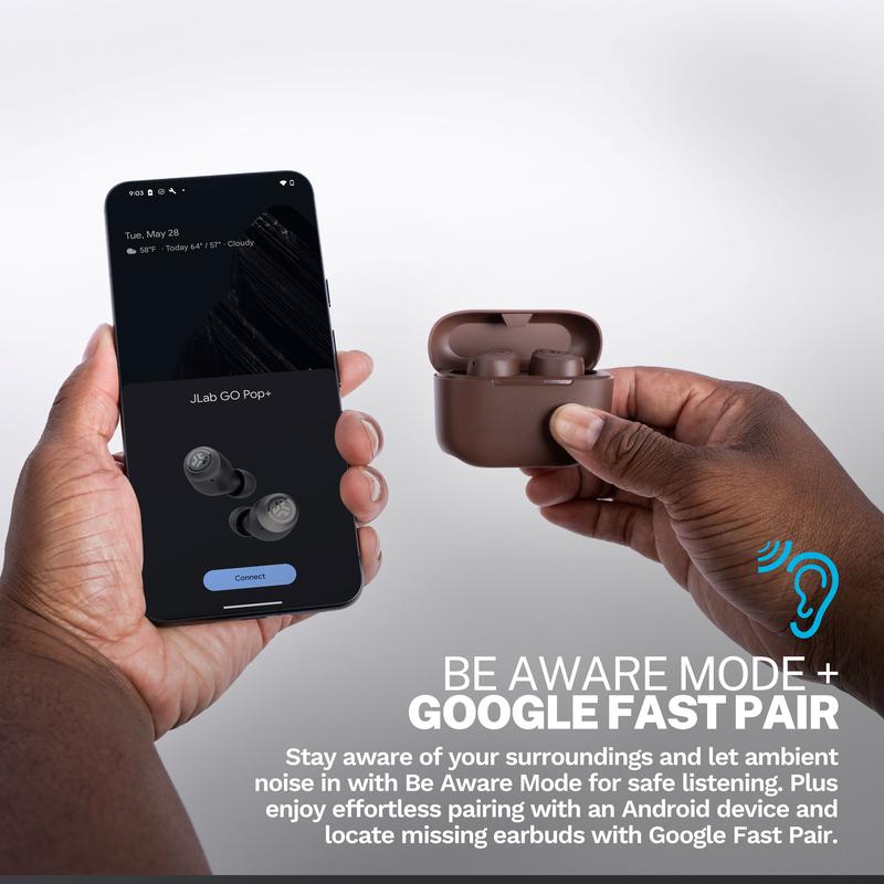 JLab JBuds Lux ANC Wireless Headphones, Custom EQ, Over-Ear, Foldable