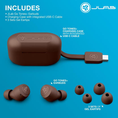 JLab JBuds Lux ANC Wireless Headphones, Custom EQ, Over-Ear, Foldable